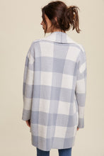 Load image into Gallery viewer, Gingham Cardigan
