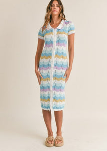 Lovely Knit Midi Dress
