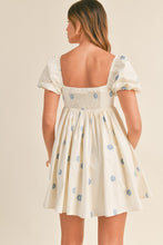 Load image into Gallery viewer, Poplin Mini Dress in Cream
