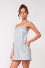 Load image into Gallery viewer, Paris Blue Mini Dress
