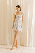 Load image into Gallery viewer, Blue Toile Dress
