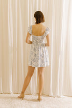 Load image into Gallery viewer, Blue Toile Dress
