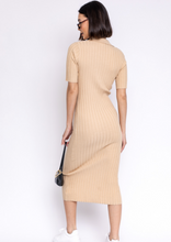 Load image into Gallery viewer, Kendall Midi Dress in Taupe
