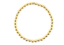 Load image into Gallery viewer, Gold Bead Bracelet 7MM
