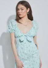 Load image into Gallery viewer, Floral Eyelet Mini Dress
