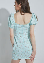 Load image into Gallery viewer, Floral Eyelet Mini Dress
