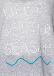 Life is Better Seaside Cashmere Top
