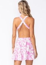 Load image into Gallery viewer, Cross Back Dress in Pink
